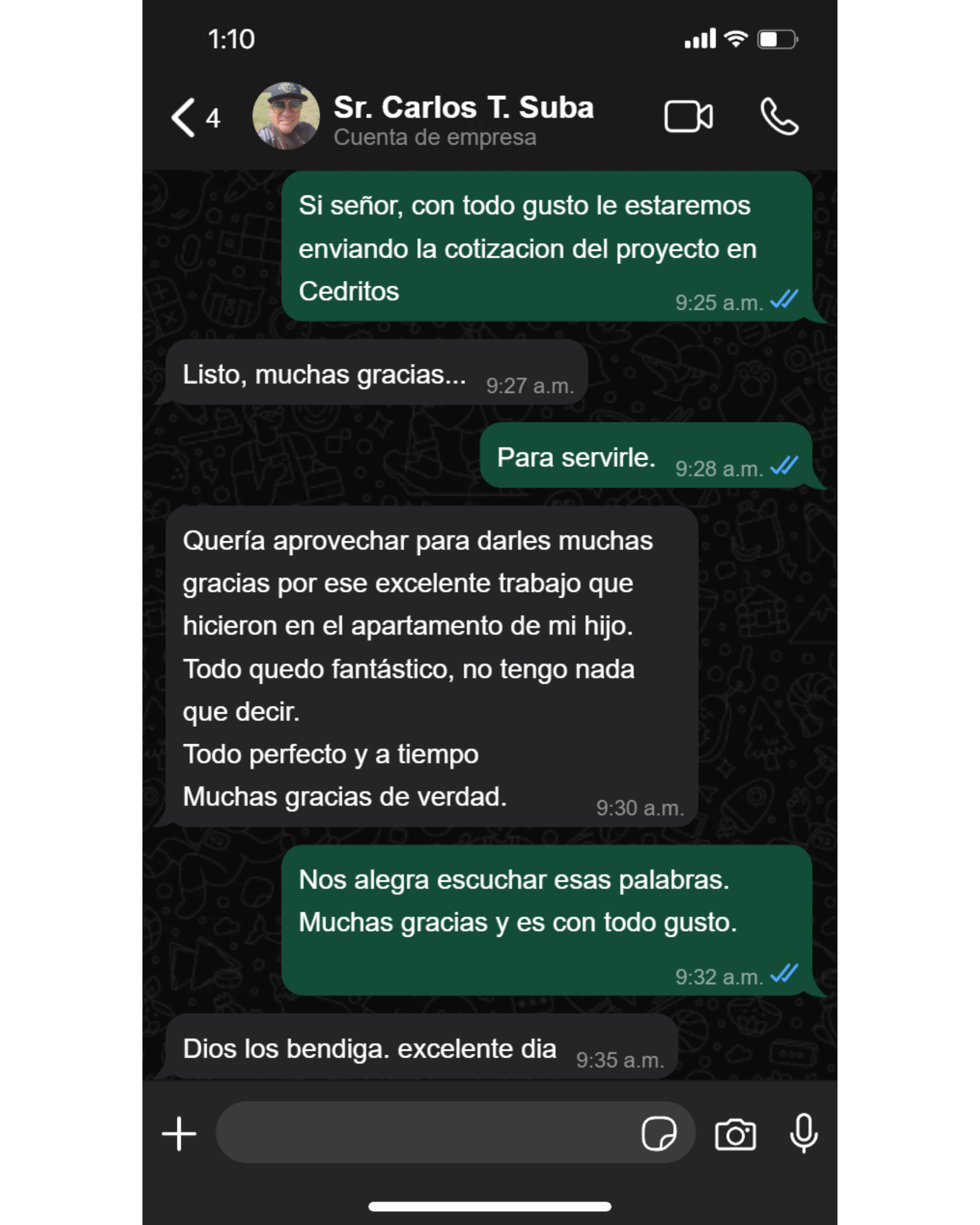 Testimonio de cliente 4